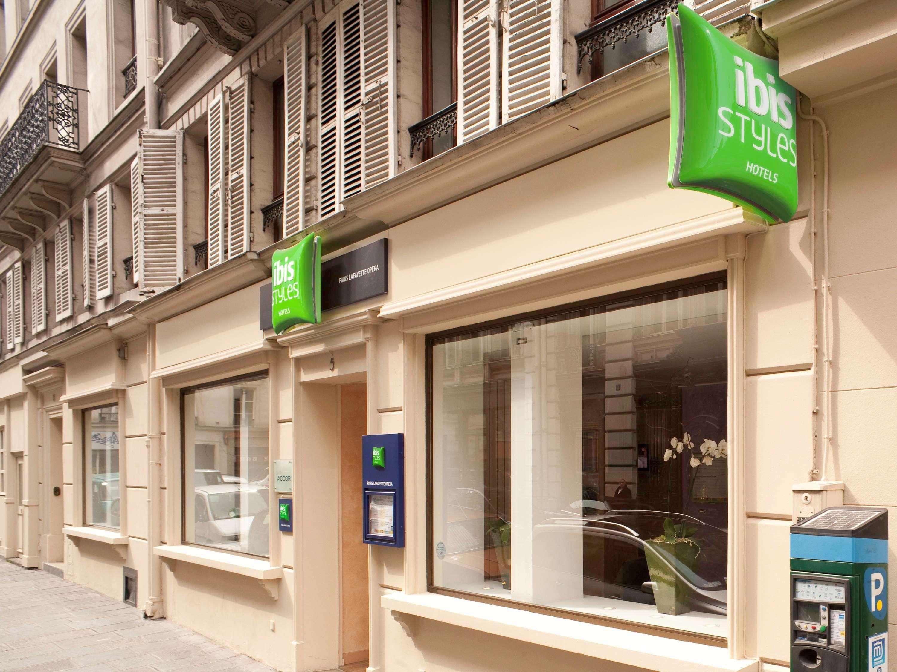 Ibis Styles Paris Opera Lafayette Hotel Exterior photo
